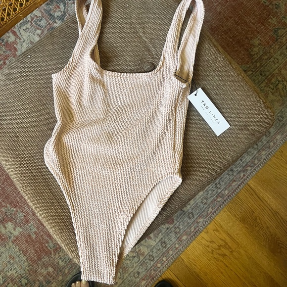 Tan + Lines One Piece Bathing suit - Picture 1 of 5